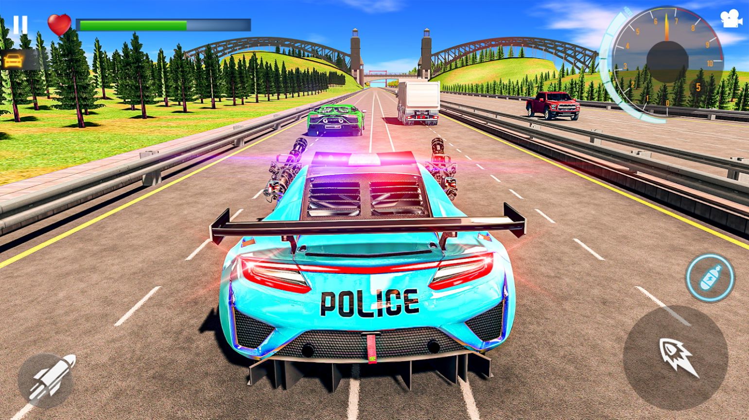 警方模拟器带车队下载安装手机版（Police Highway Chase）图1:
